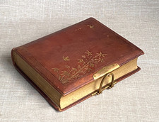 Antique Victorian Matt Leather
