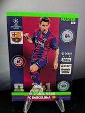 Lionel Messi Barcelona Master UCL Adrenalin XL Panini 2014-15