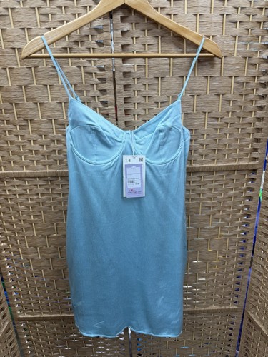 Zara sky ice blue satin - sky,