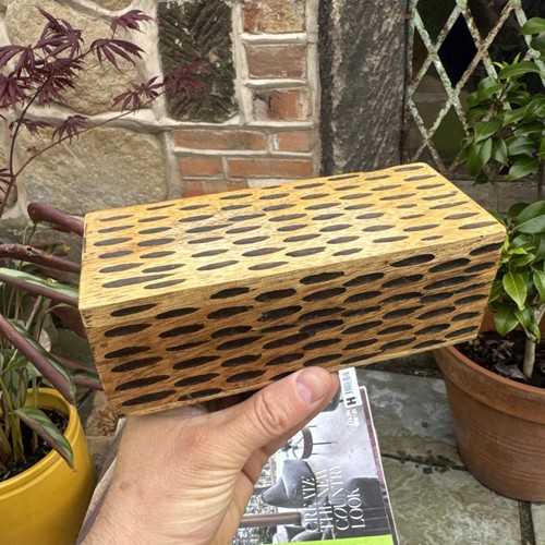 Vintage wooden storage - wooden, box