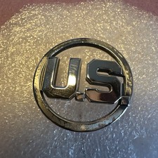 US Military Air Force USAF Collar Insignia Silver tone Lapel Pin vest