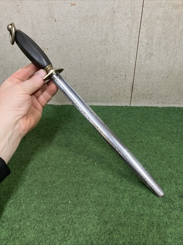 Vintage oval sharpening steel - oval,