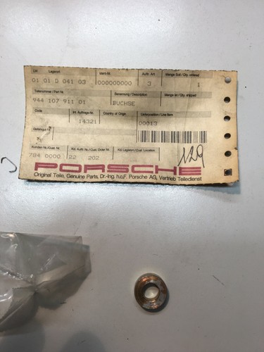 Spacer bushing 94410791101