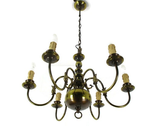 Flemish dutch chandelier arm - 6,
