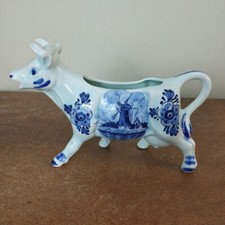 Vintage Cow Shaped, Delft