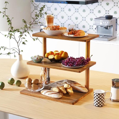 Cupcake stand tier wood - cupcake, 3