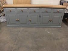 HAMPSHIRE PAINTED 5 DOOR SIDEBOARD F&B PLUMMETT- BESPOKE SIZES COLOURS AVAILABLE