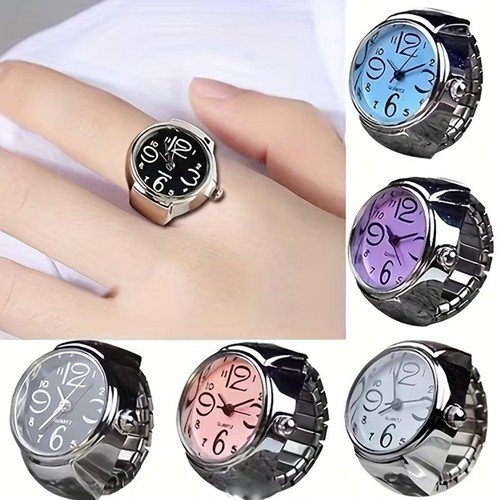 Colourful trendy finger ring - colourful,