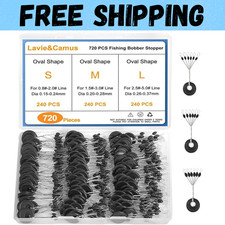 720 PCS Fishing Bobber Stopper