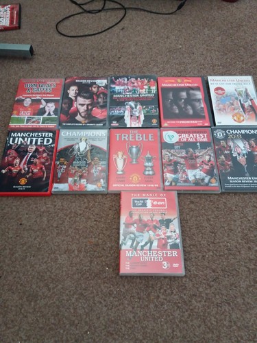 Manchester united dvds - manchester,
