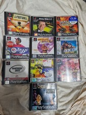 PS1 Game Bundle 1 - 10 Sony