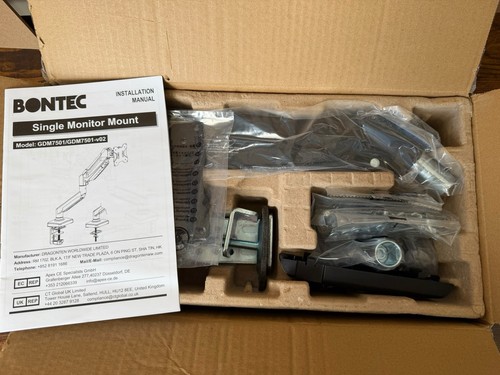 Bontec single arm monitor desk - bontec,