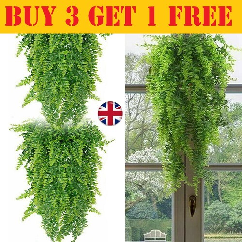 Artificial hanging fake fern - hanging,