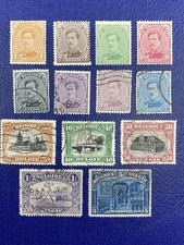 Belgium 1915-21 Sc# 108-119 +