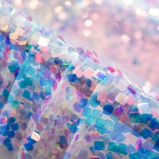 Hologram Mermaid Square Sequin