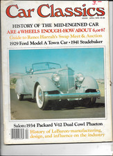 CAR CLASSICS MAGAZINE---APRIL
