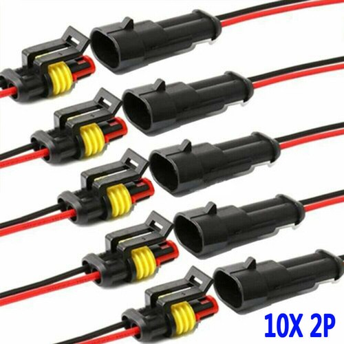 Set 12v 2pin cable wire - 2pin,