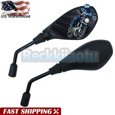 Left & Right Black Rearview