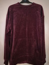 Forever 21 Burgundy Velvet