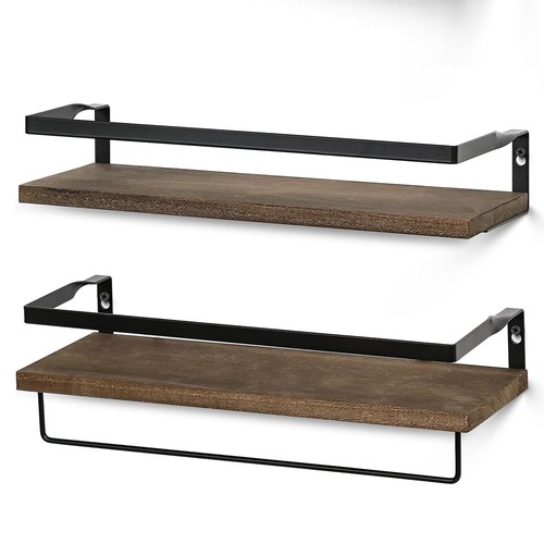 2pcs wooden floating wall - 2pcs,