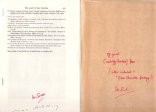 Iain Sinclair / Careful the Horse's Bite / Offprint / Signed / 1997