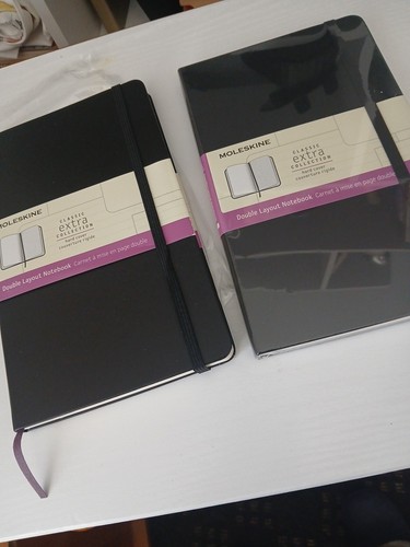 Moleskine double layout - double,
