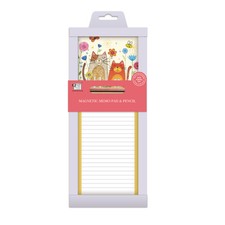 Magnetic Memo Pad - Happy Cats