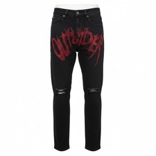 Outsider Black Denim Jeans