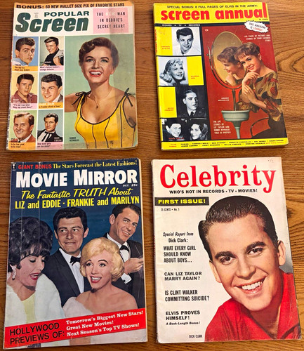 Movie magazines 1959 to - 4x,