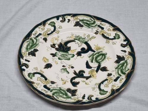 Mason green chintz - chintz, floral