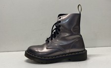 Dr. Martens Metallic Silver