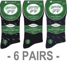 6 PAIRS  Mens dark mix Gentle