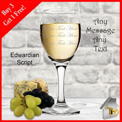 Personalised engraved wine - personalised,