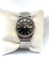 Seiko Mens Slim Vintage Quartz 50 MTWR Day&Date Expander Bracelet Watch 71238290