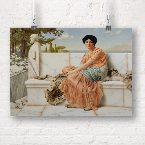 John william godward reverie - john,