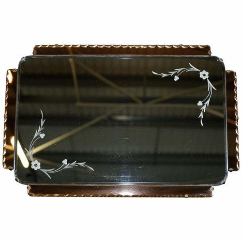 Lovely 1930 peach french art - lovely,