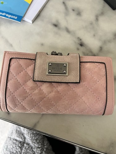 Bessie london pink purse - pink,