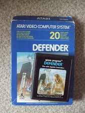 Used Atari Video Computer System Defender Game