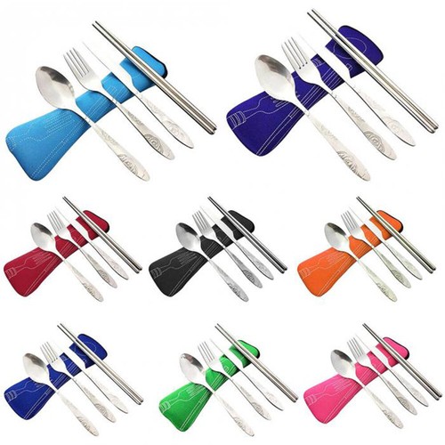 4pcs set cutlery - cutlery, travel