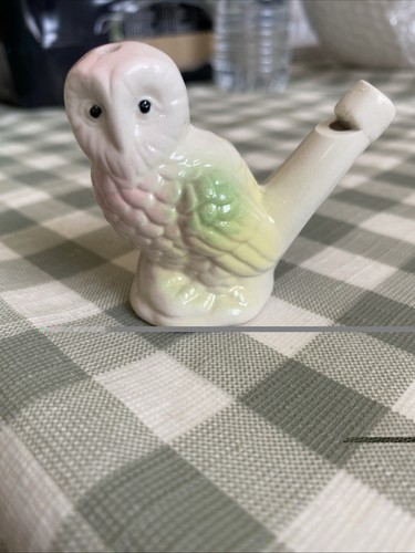 Water bird whistle ceramic - water,