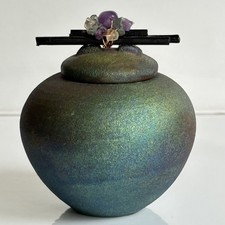Jeremy Diller Iridescent Raku