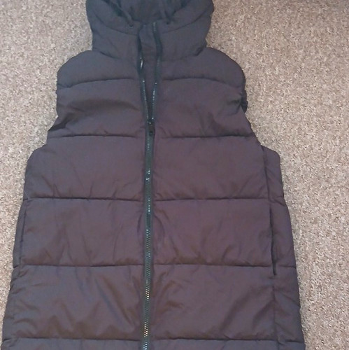 Womens black hooded - h&m,
