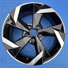 1x NISSAN JUKE F16 FACELIFT BLACK DIAMOND CUT 17x7J INCH ALLOY WHEEL 40300-6PD1B