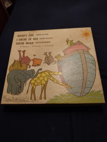 Vintage noahs ark cookie - vintage,
