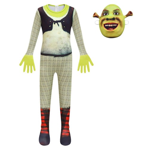 Shrek cosplay costume jumpsuit - shrek,