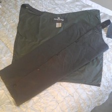 Pair Of Chaps Outdoor Wear.. Studded. Waxed Cotton. Nylon Lined.  OPENAIR Made. 