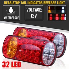 2X 12V 32 Led Trailer Truck