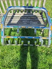 Chrome Bull Bar with Fitted Lights Roughly 90cm Wide 86cm High Fits Ford Transit