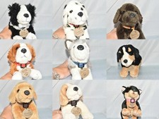 KEEL TOYS 25cm PUPPY DOG SOFT PLUSH TOY COLLECTION - PICK THE ONE YOU WANT