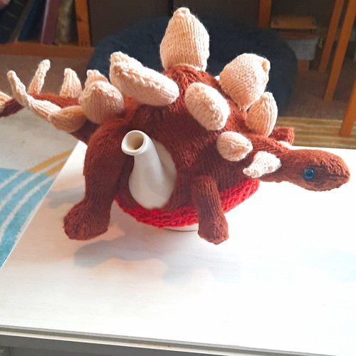 Wool knitted tea - wool,